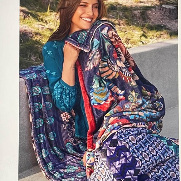 Johnny Was Bedding Johnny Was Otis Cozy Blanket Poshmark